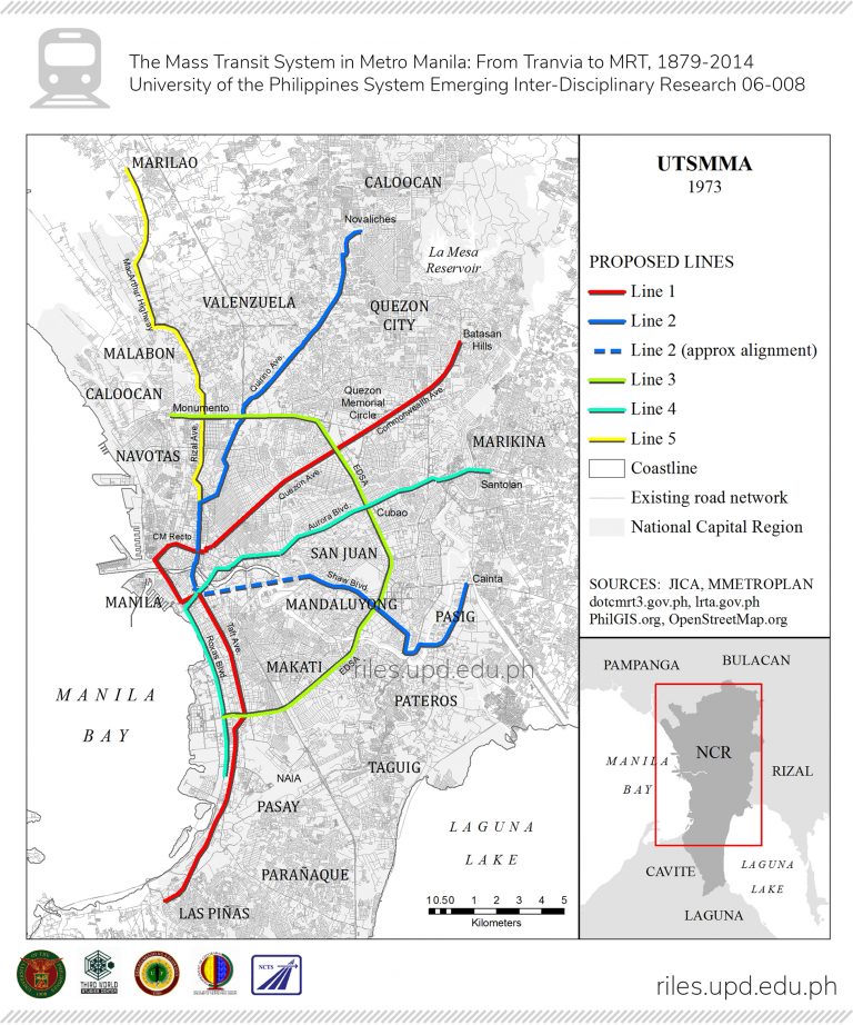 GIS – The Mass Transit System in Metro Manila: From Tranvia to MRT ...